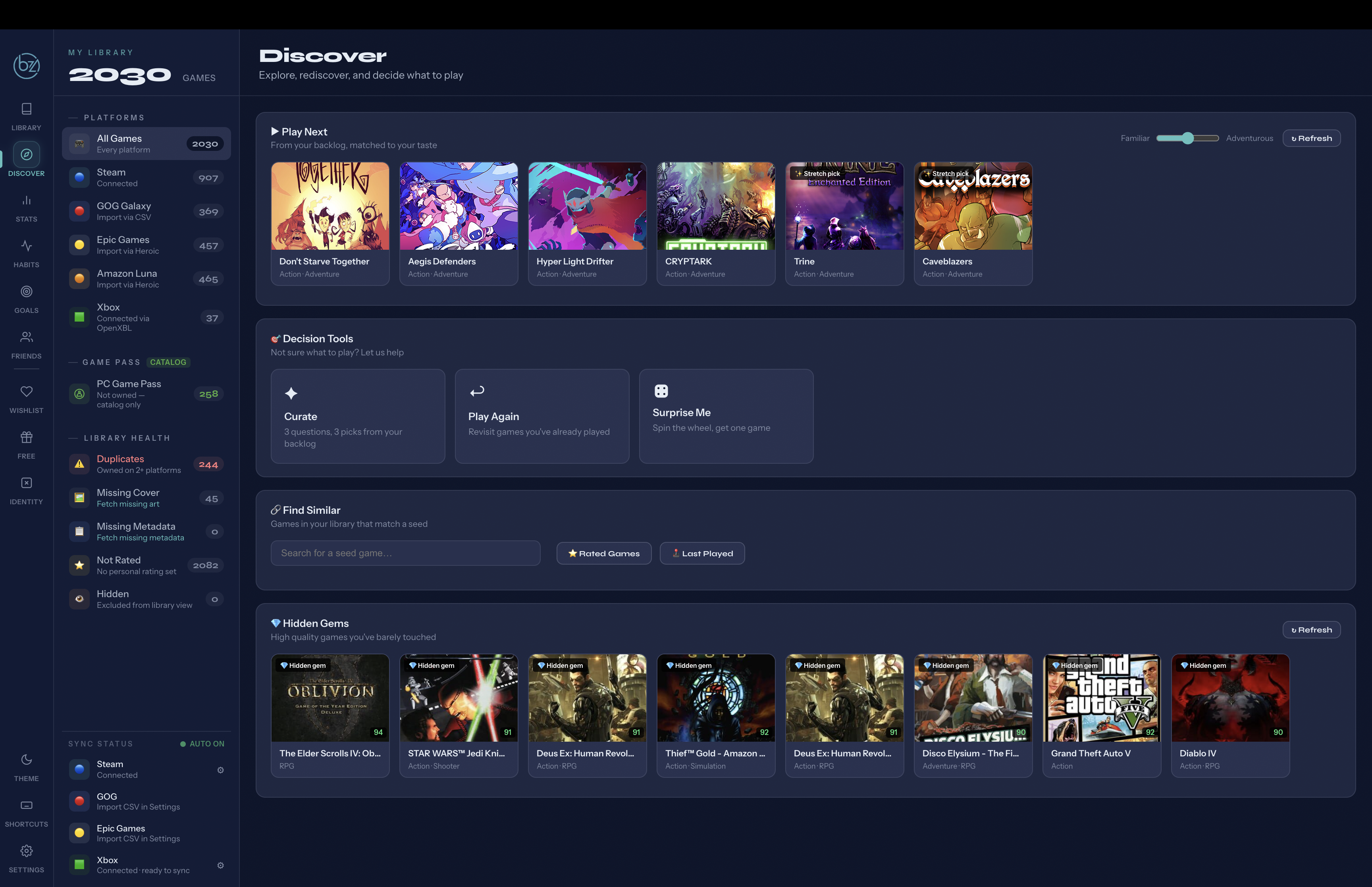 Free Games Tracker